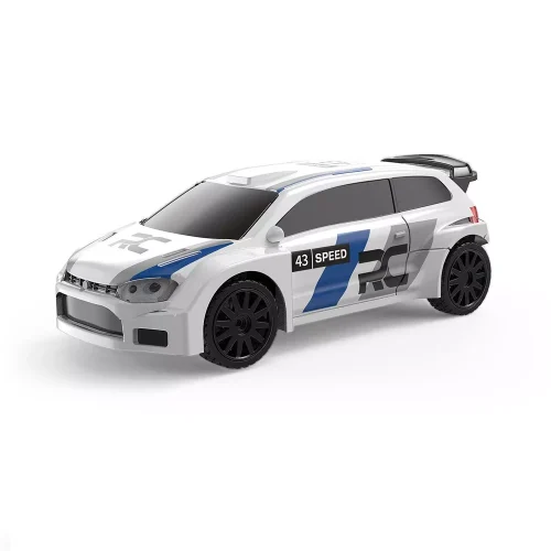 Remote Control Sports Car, 1/43 Scale 2.4G Full Proportional RC Electric Mini Racing Drift Car Model with Lights Kit RTR Version