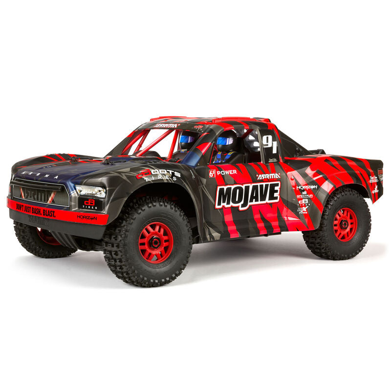 Arrma 1/7 Mojave 6S V2 BLX Desert Truck RTR | Black/Green