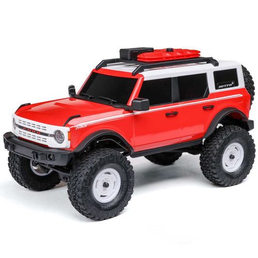 1/24 SCX24 Ford Bronco Heritage Edition 4X4 RTR Brushed Rock Crawler