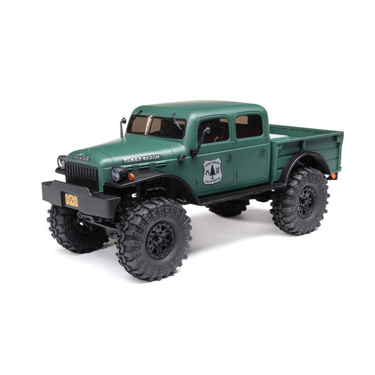 1/24 SCX24 Dodge Power Wagon 4X4 RTR Brushed Rock Crawler