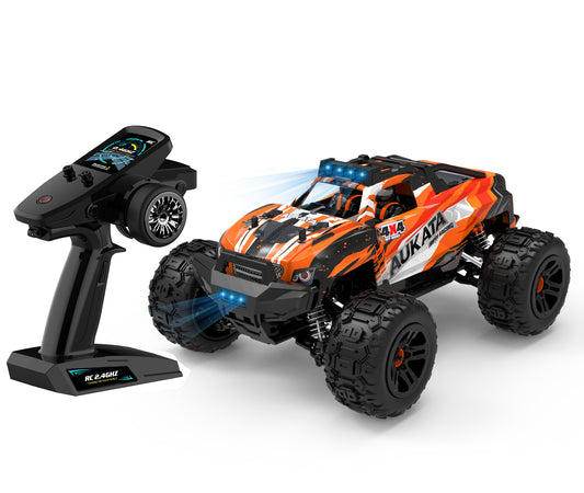 1/18 Scale RC Car with Four-wheel Drive High-speed High-Speed Off-Road Racing Car Brushless Motor
