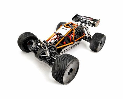 1/8 HYPER CAGE TRUGGY ELECTRIC RTR- ORANGE ROLL CAGE