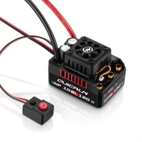 Hobbywing QuicRun 10BL120 G2 Brushless Sensorless 120A WP ESC 30107200