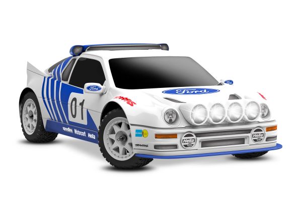 Traxxas Mini Rally VXL Ford RS200 4WD Brushless RTR with Battery & Charger 108046-1