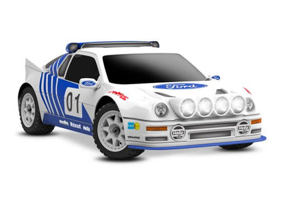 Traxxas Mini Rally VXL Ford RS200 4WD Brushless RTR with Battery & Charger 108046-1