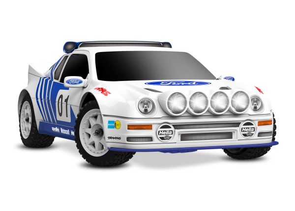 Traxxas Mini Rally VXL Ford RS200 4WD Brushless RTR with Battery & Charger 108046-1
