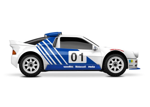 Traxxas Mini Rally VXL Ford RS200 4WD Brushless RTR with Battery & Charger 108046-1