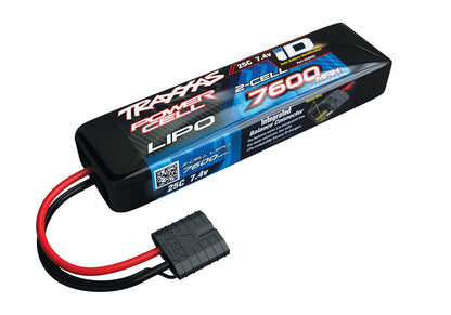 Traxxas 2869X 7600mAh 7.4V 2S 25C LiPo Battery with iD Connector