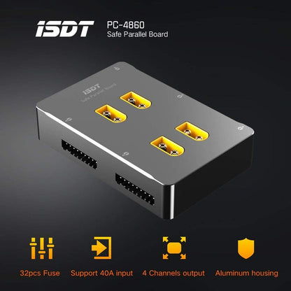 ISDT PC-4860S 8S 40A Safety Parallel Charging Board with XT60