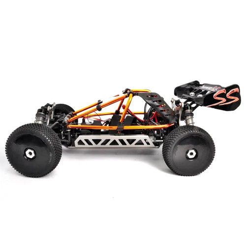 1/8 HYPER CAGE TRUGGY ELECTRIC RTR- ORANGE ROLL CAGE