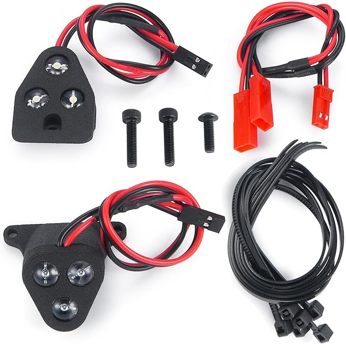 1:8th RC Car LED Light Kit Headlight Taillights Lamp for 1/8 ARRMA Typhon