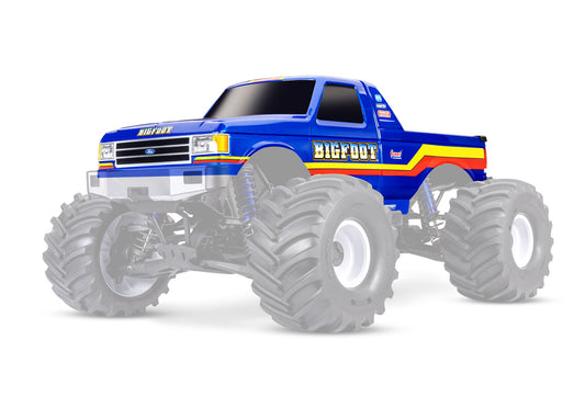 Traxxas X-Monster Licensed Bigfoot No. 8 Fully Painted Body w/ Pre-Applied Decals