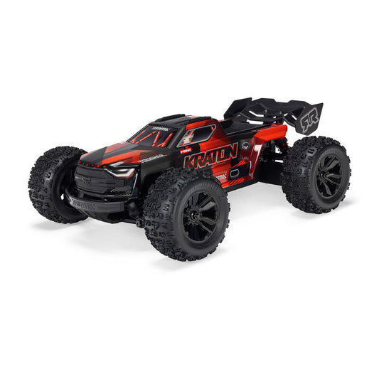 ARRMA 1/16 MINI KRATON 3S DSC 4X4 RTR Brushless Speed Monster Truck Black/Red (ARA2508T1)