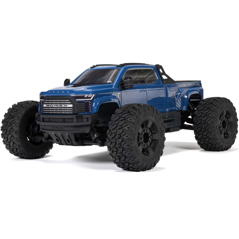 ARRMA 1/10 BIG ROCK 223S DSC 4X4 RTR Brushless Monster Truck Black (ARA4312V4)