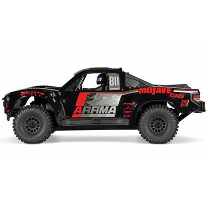 ARRMA 1/7 MOJAVE 6S EXB 4X4 RTR Brushless Desert Truck, Black – ARA7704V3T1