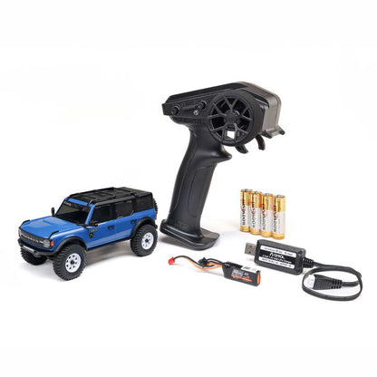 Axial SCX30 Ford Bronco 1/30 Scale 4X4 Brushed RTR RC Rock Crawler – AXI-2048