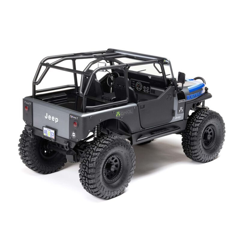 Axial SCX10 III Jeep CJ-7 1/10 Scale 4WD Brushed RTR Rock Crawler – AXI03008