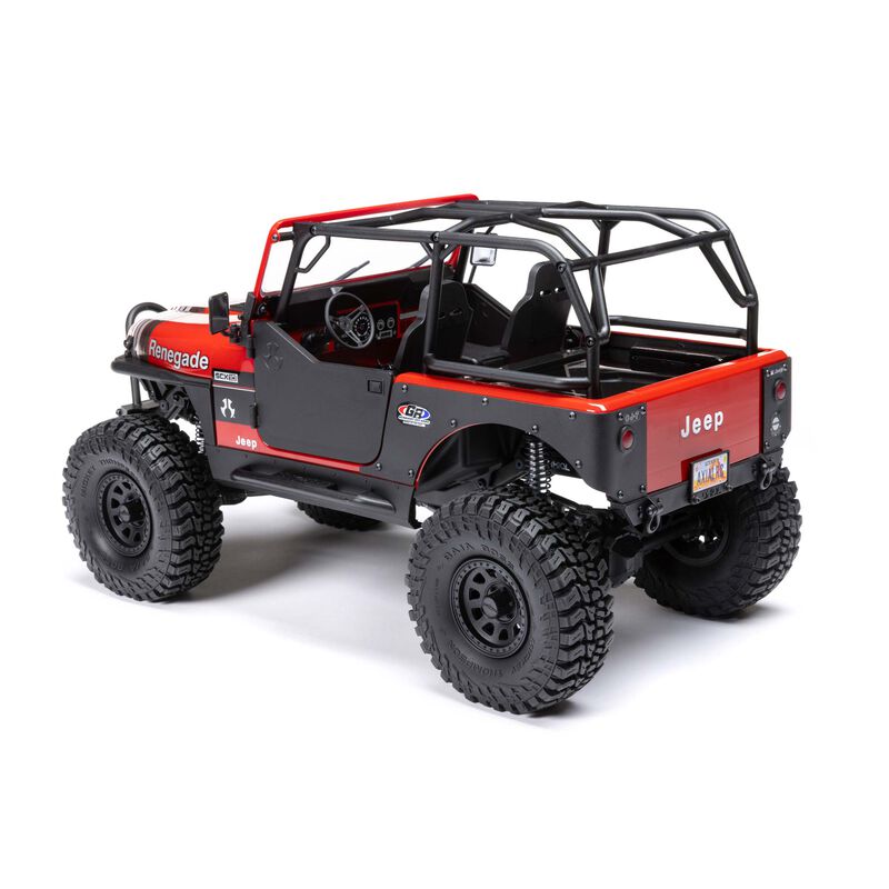 Axial SCX10 III Jeep CJ-7 1/10 Scale 4WD Brushed RTR Rock Crawler – AXI03008