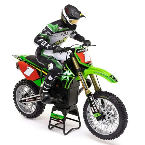 1/4 Promoto-MX Pro Circuit 2S RTR Brushless Motorcycle (Battery and Charger Included), Green