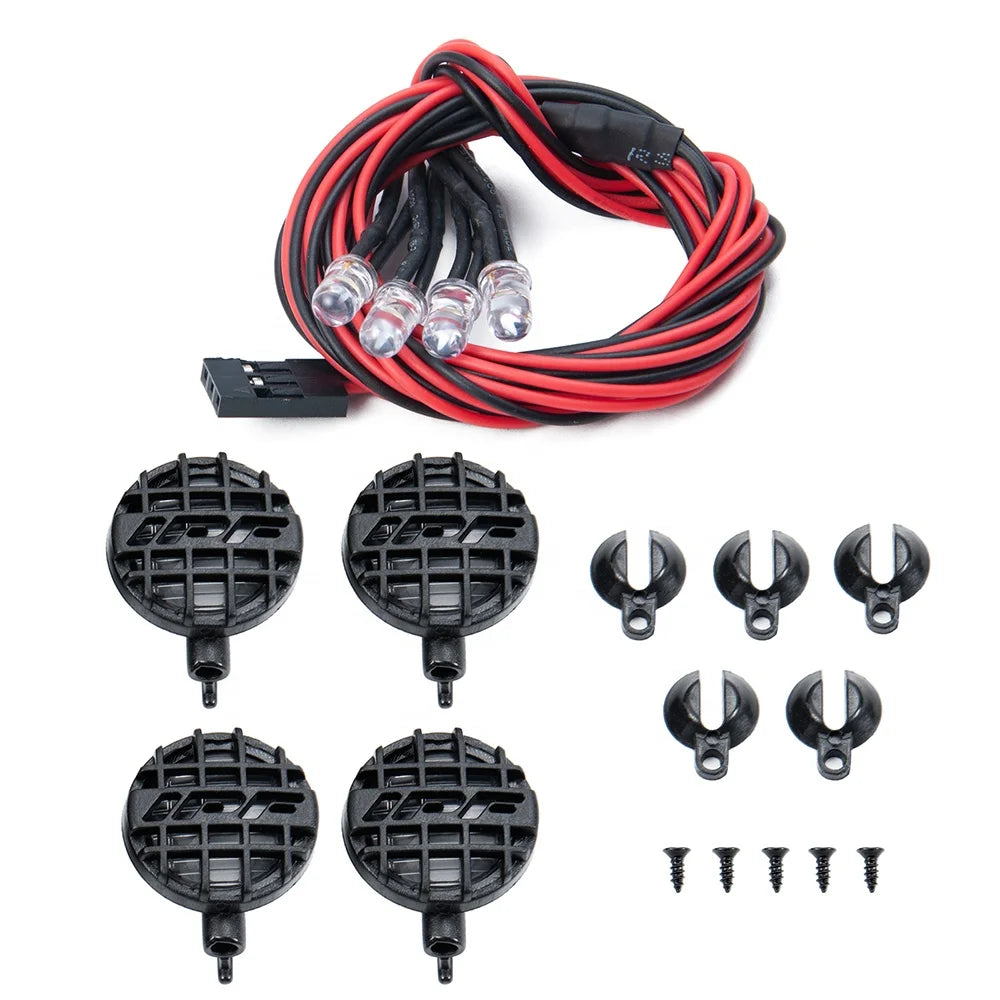 RC Headlights LED Lights 2pcs Spotlight