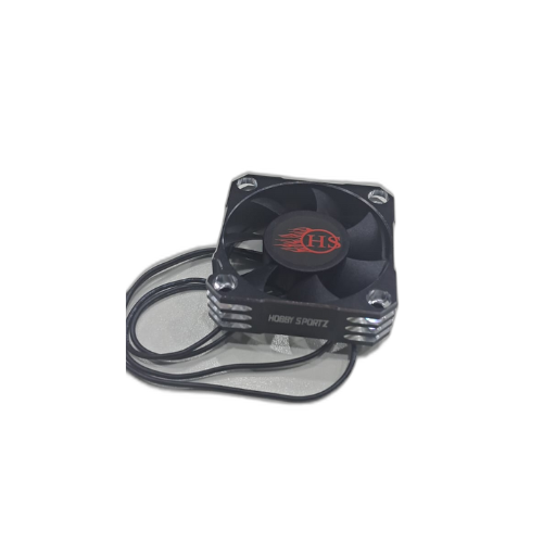HS-560001-03 Silver 50mm Aluminum Cooling Fan