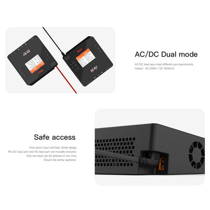 ISDT K2 Air Dual-Channel AC/DC Smart Battery Charger 200W AC / 1000W DC