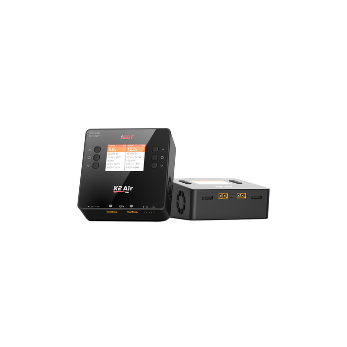 ISDT K2 Air Dual-Channel AC/DC Smart Battery Charger 200W AC / 1000W DC