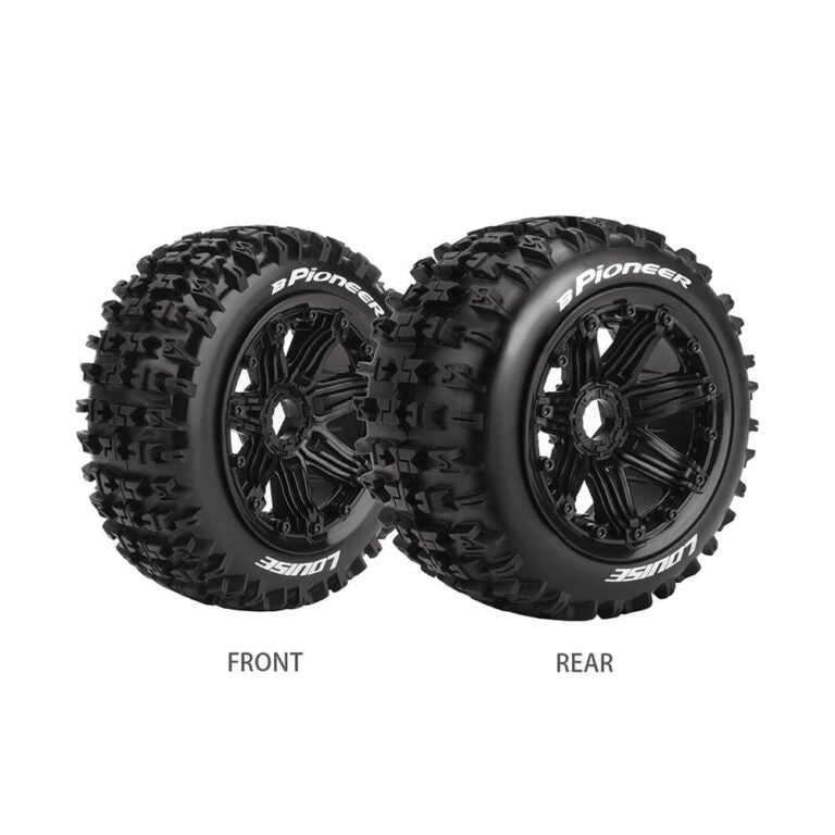 إطارات وعجلات Louise B-PIONEER Buggy Rear (سداسي مقاس 24 مم) (2) 