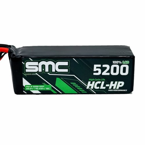 HCL-HP 22.2V-5200mAh-75C Flight Pack