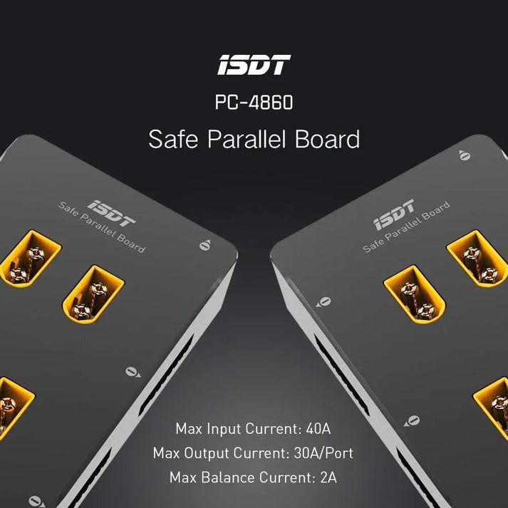 ISDT PC-4860S 8S 40A Safety Parallel Charging Board with XT60