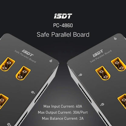 ISDT PC-4860S 8S 40A Safety Parallel Charging Board with XT60