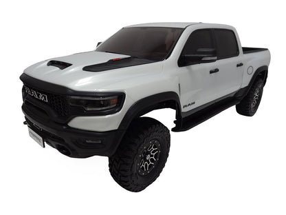 RAM1500 white , traction hobby , primal rc, crawler, trail truck, cars and trucks