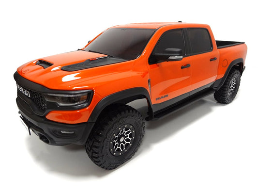 RAM1500 orange , traction hobby , primal rc, crawler, trail truck, cars and trucks