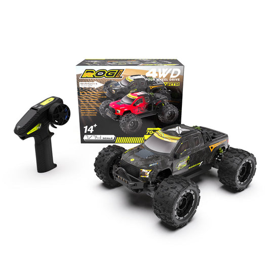 Rlaarlo Metal 1/14 Scale Brushless RTR Monster Truck, ROG14