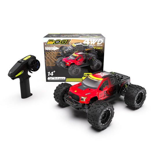 Rlaarlo Metal 1/14 Scale Brushless RTR Monster Truck, ROG14