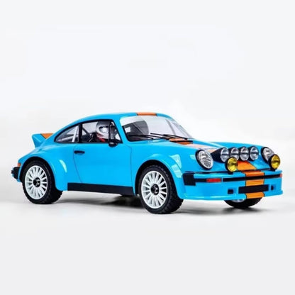 Traction Hobby / Primal RC Porsche 934 1/6 Scale Brushless RTR RC Car – Red / Gulf Blue