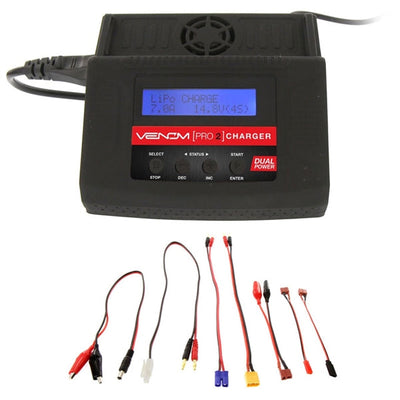 Venom Pro Charger 2 w/Power Supply & Charge Leads