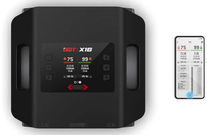 ISDT X16 2200W Dual-Channel 16S AC Smart Battery Charger