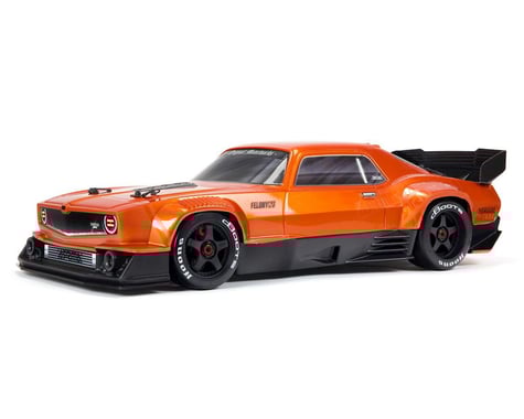 Arrma Felony 6S BLX Brushless 1/7 RTR Electric 4WD Street Bash Muscle Car (Orange) w/DX3 2.4GHz Radio, Smart ESC & AVC