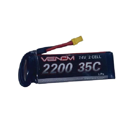 Venom 2200mAh 7.4v 35c Lipo Battery , #VEN15108