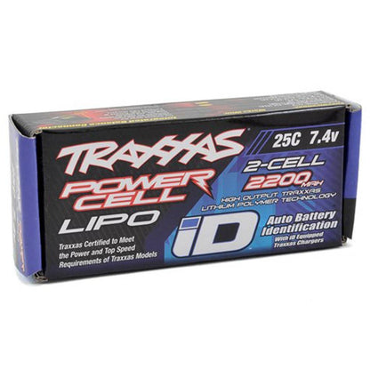 Traxxas 2820X 2200mAh 7.4V 2S 25C LiPo Battery with iD Connector