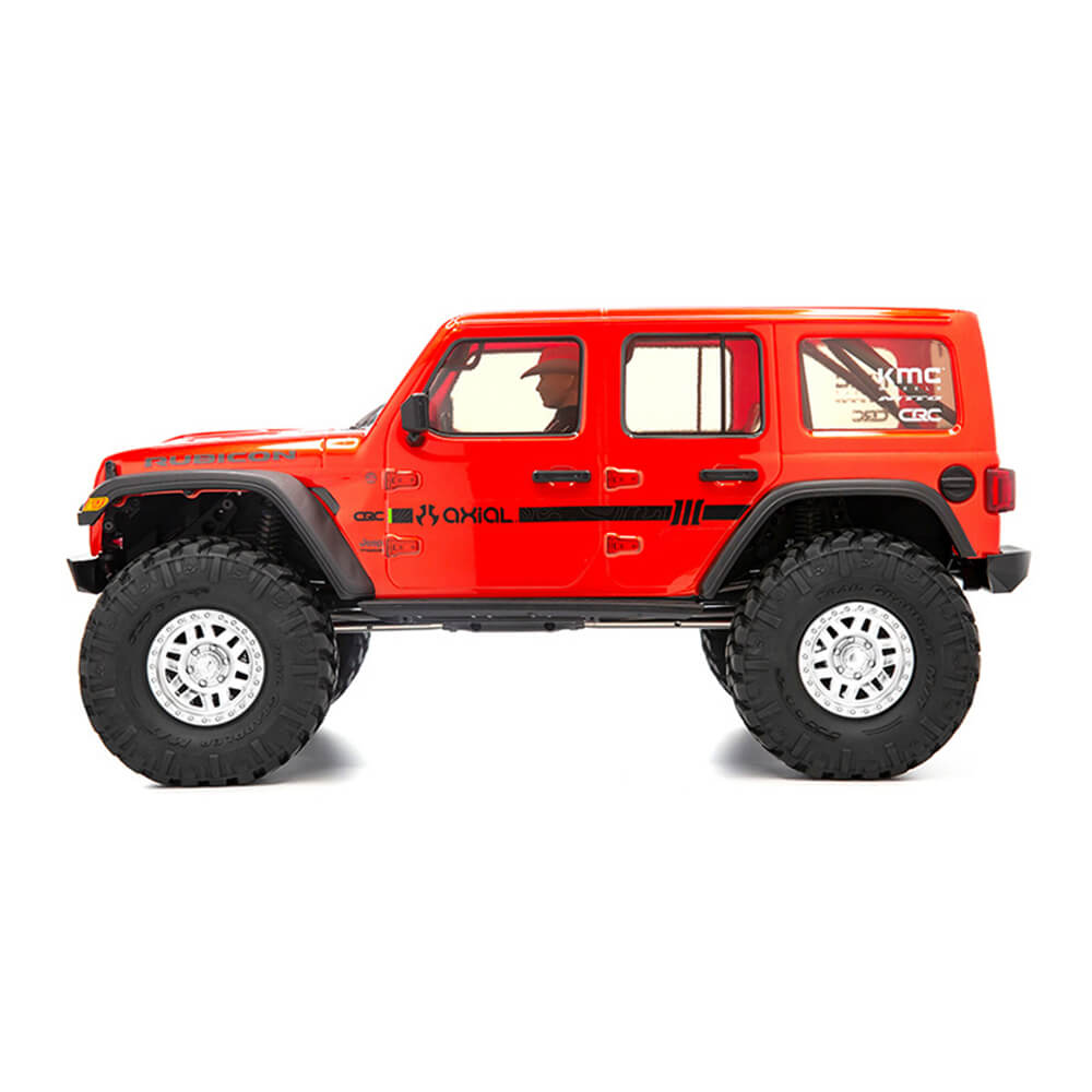 Axial Racing 1 10 Scx10-iii Jeep Jl Wrangler With Portals Rtr, Orange 