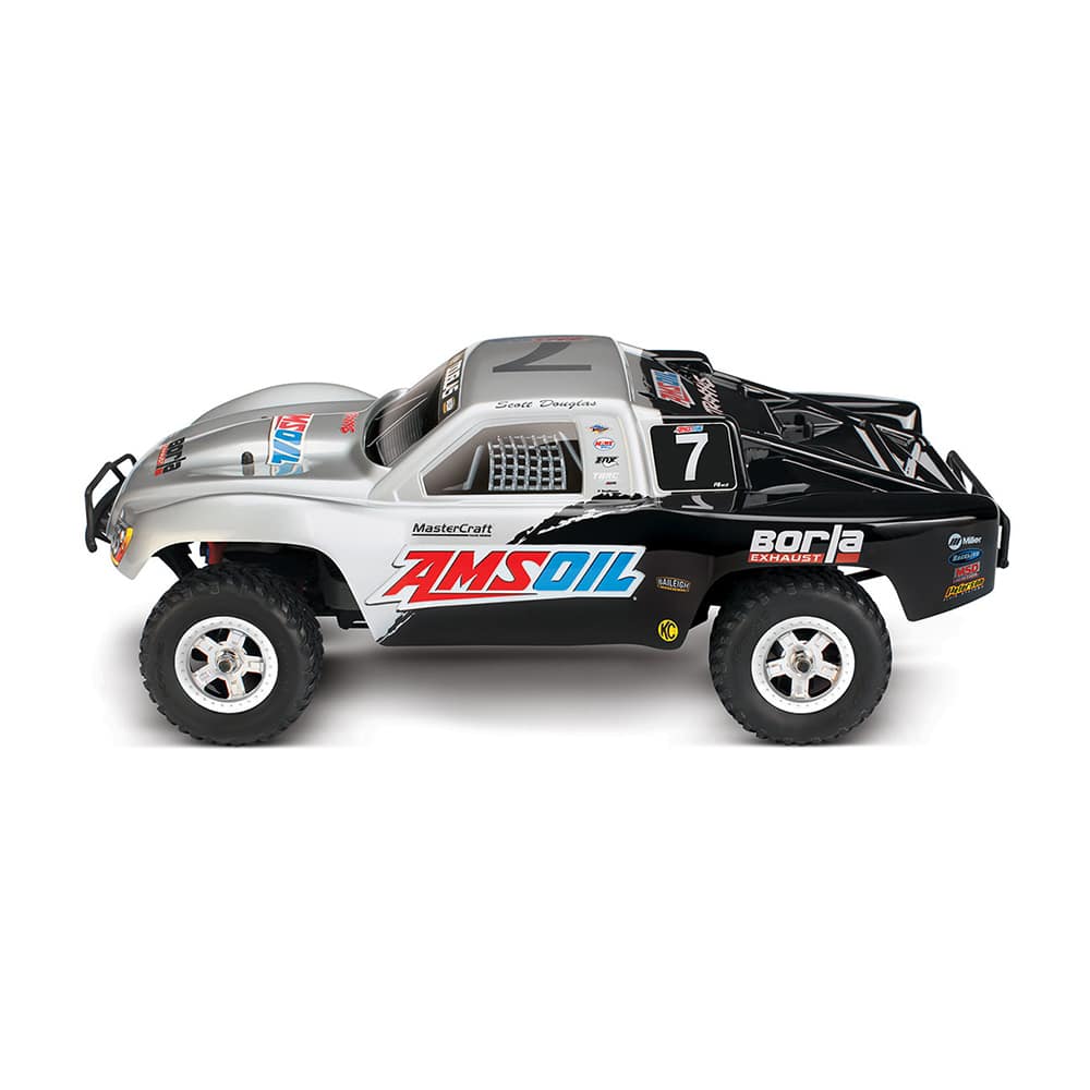 Traxxas 1/16 Slash 4X4 (brushed) #7005-Silver | Hobby Sportz LLC