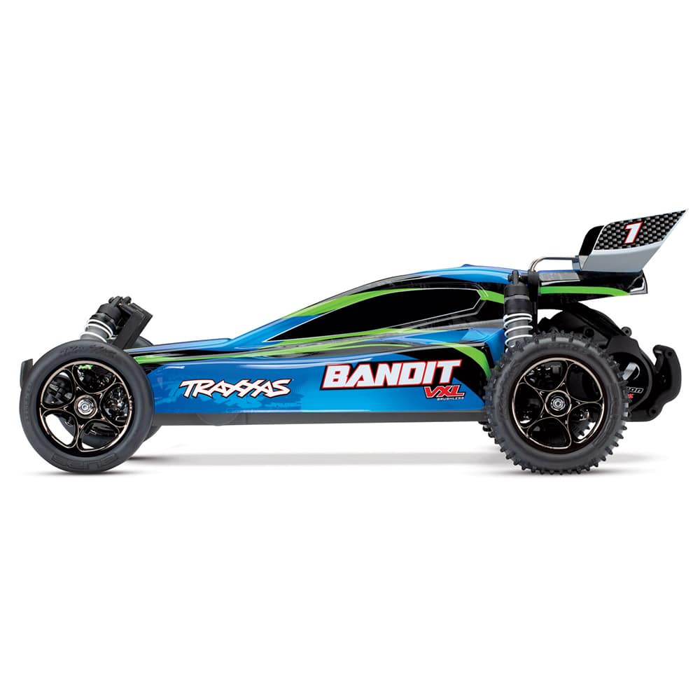 Traxxas Bandit Vxl Brushless 110 Rtr 2wd Buggy Blue Wtqi 24ghz