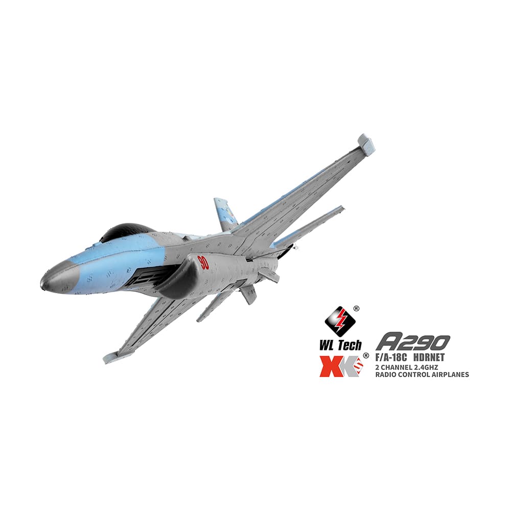 WLToys 2.4GHz 3 Channels A290-F16 High Speed Simulation RC Plane # ...