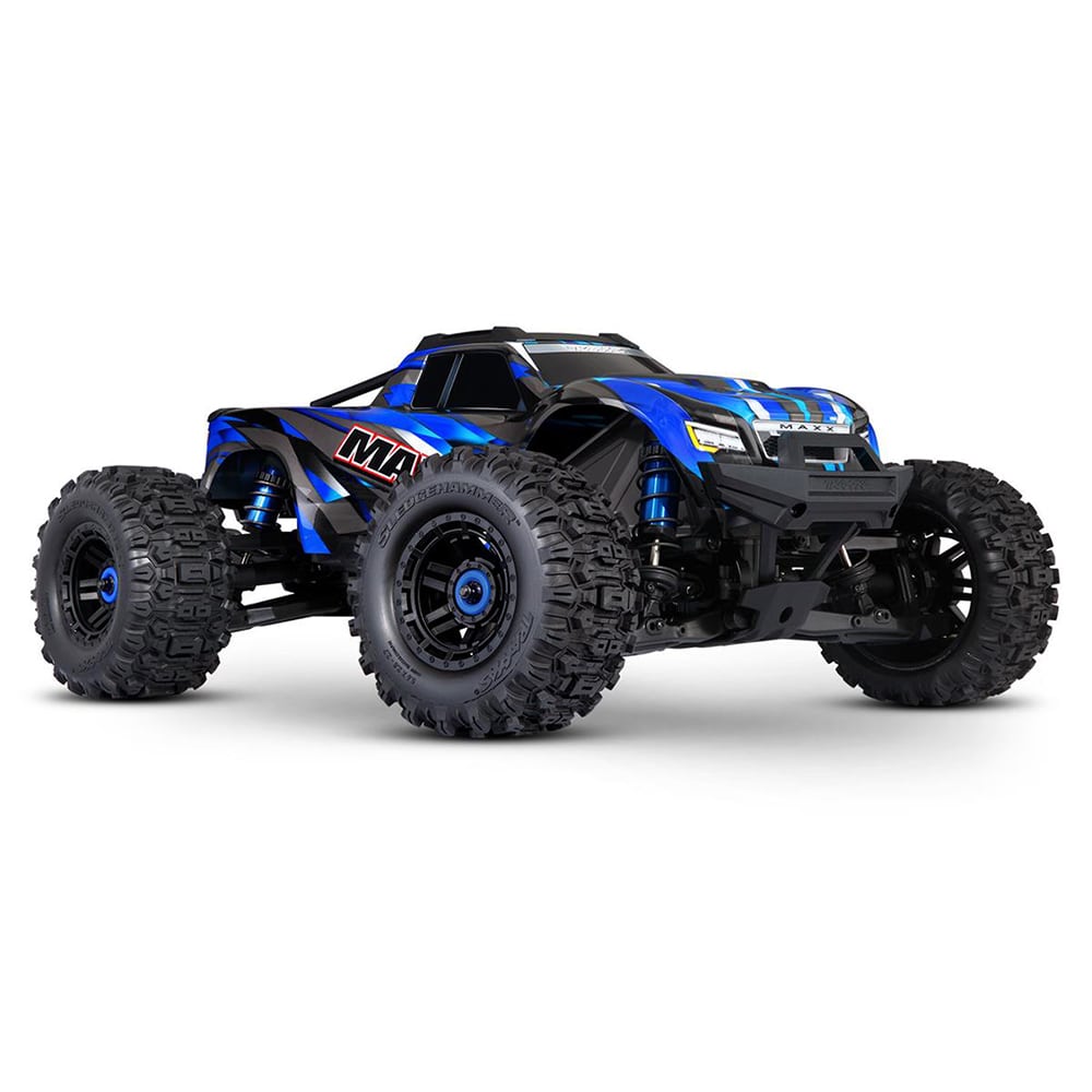 Traxxas Maxx WideMaxx 1/10 Brushless RTR 4WD Monster Truck (Blue 