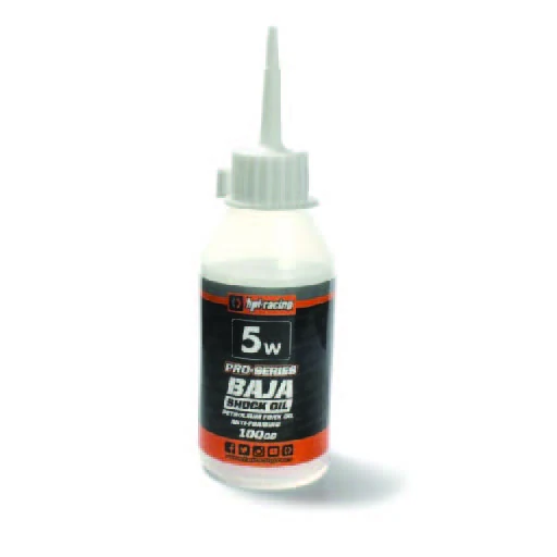 Genuine HPI spare/option part. Tune your Baja for racing glory with the specialty range of HPI shock oils for the Baja 5B! Baja 5B owners can now choose from a wide variety of Baja Shock Oil in 5 weight intervals to optimize the suspension for various track conditions and temperatures. This set of shock oil is designed specifically for the Baja 5B and will assist you in tuning the Baja for unreal on-track performance and handling prowess.