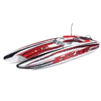 The Blackjack 42" 8S Brushless RTR is a high-performance remote-controlled boat manufactured by Pro Boat.