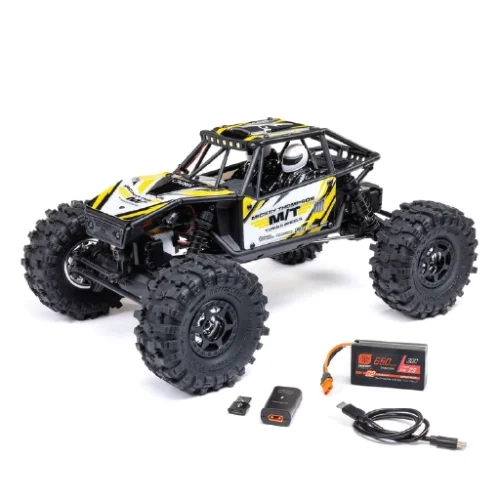 1/18 UTB18 Capra 4WS 4X4 RTR Brushed Rock Crawler Yellow,AXI-1750T2