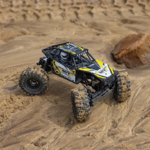 1/18 UTB18 Capra 4WS 4X4 RTR Brushed Rock Crawler Yellow,AXI-1750T2